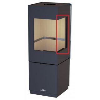 Vitre pour poêle à bois BOMBAY E - BRONPI