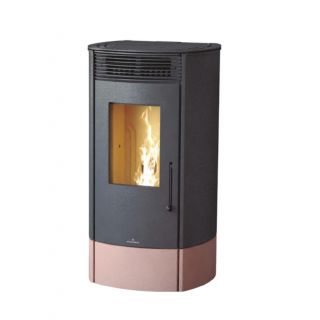 Poêle à granulés étanche option canalisable - BRONPI Trebol 8 kW