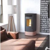 Poêle à granulés étanche option canalisable - BRONPI Trebol 8 kW