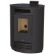 Poêle à granulés d'angle - BRONPI Nina 9 kW
