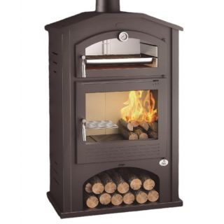 Poêle à bois avec four - FIREMATIC Detroit 9.5 kW