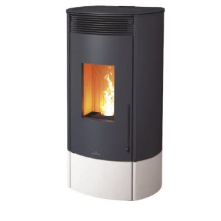 Poêle à granulés étanche option canalisable - BRONPI Mila 10 à 11 kW
