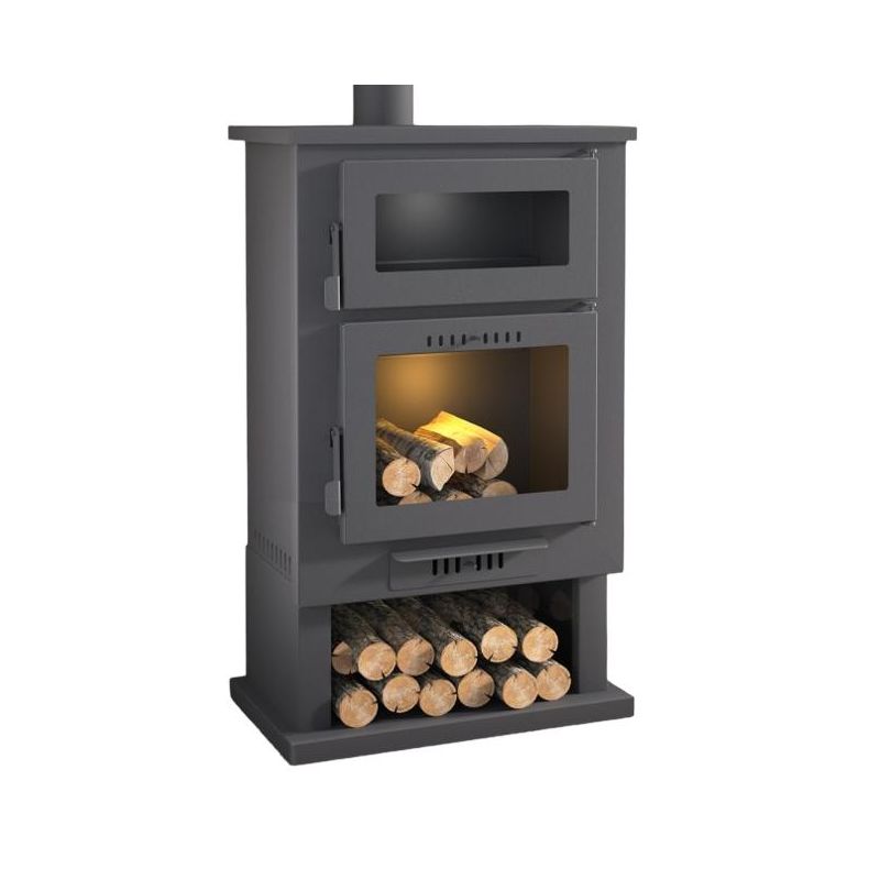 Poêle à bois avec four - FIREMATIC Nevada 11.2 kW