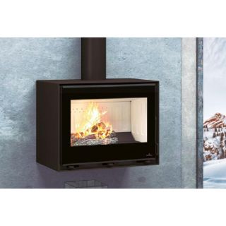 Poêle à bois suspendu - BRONPI Cairo 70 Box 12 kW