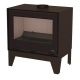 Poêle à bois raccordable sur pieds - BRONPI Cairo 70 Box 12 kW