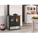 Cuisinière à bois - LA NORDICA Rosetta Sinistra 5.0 Pierre 7.9 kW
