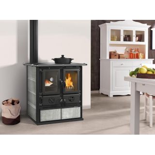 Cuisinière à bois - LA NORDICA Rosetta Sinistra 5.0 Pierre 7.9 kW