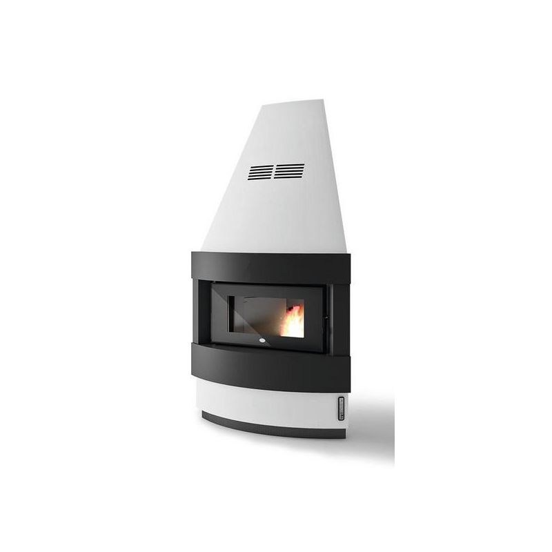  Cheminée à granulés ventilé - EVACALOR Raffaello 10 kw 