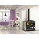 Cuisinière à bois en céramique - LA NORDICA Rosa XXL 5.0 Maiolica 11 kW