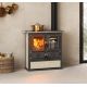 Cuisinière à bois raccordable - LA NORDICA Rosetta.16 Ceramica 7.9 kW