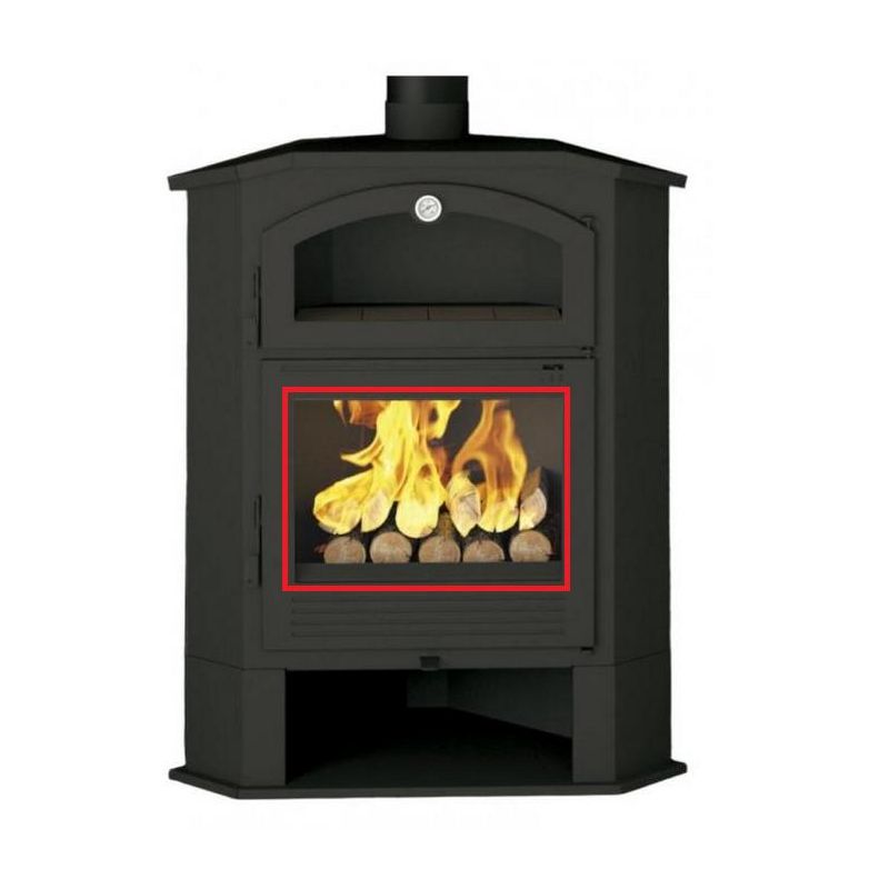 Vitre de foyer - IDAHO FIREMATIC WOOD