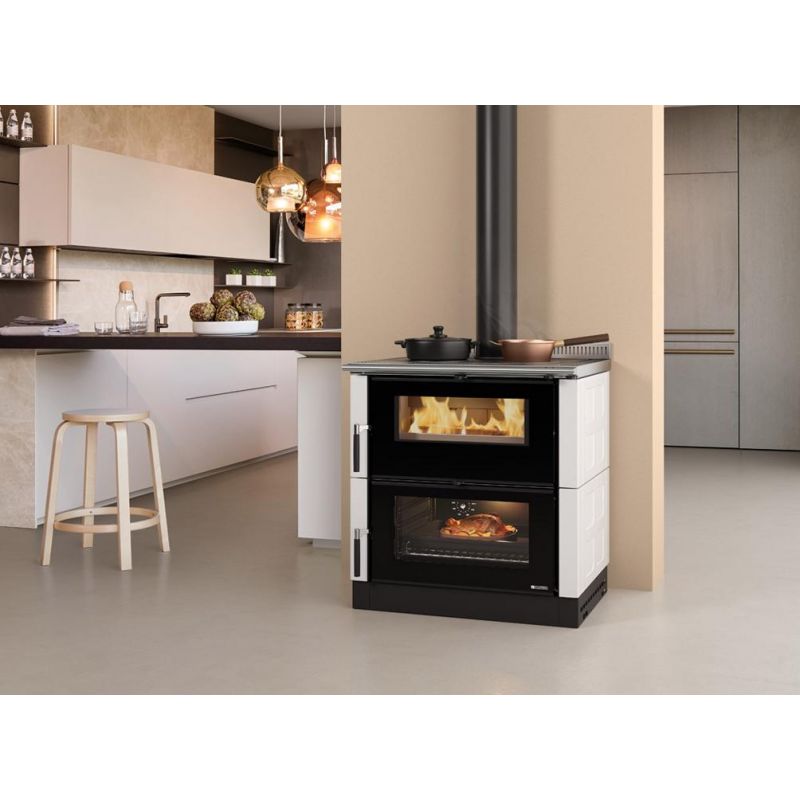 Cuisinière à bois - LA NORDICA Verona XXL Maiolica 8 kW