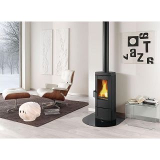 Poêle à bois en fonte - NORDICA Candy Lean 6.6 kW