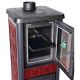 Poêle à bois avec four - LA NORDICA Gemma Forno.165 Ceramica 7.3 kW