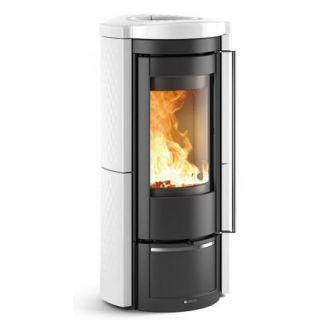 Poêle à bois en céramique raccordable - LA NORDICA Liu.16 7.5 kW