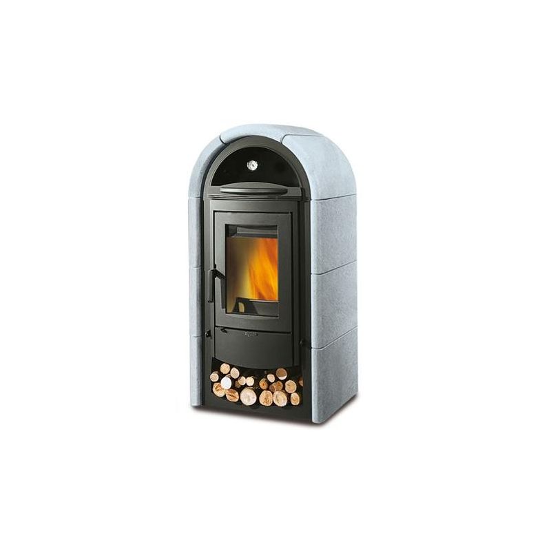 Poêle à bois avec four en pierre - LA NORDICA Stefany Forno BII 10.6 kW