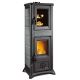 Poêle à bois avec four  - LA NORDICA Gemma Forno 5.0 Pierre 7.3 kW