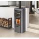 Poêle à bois avec four en pierre - LA NORDICA Ester Forno 5.0 8.2 kW