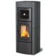 Poêle à bois avec four en pierre - LA NORDICA Ester Forno 5.0 8.2 kW
