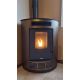 Poêle à granulés d'angle - BRONPI Nina 9 kW