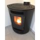 Poêle à granulés d'angle - BRONPI Nina 9 kW