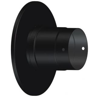 Rosace traversée murale Ø80mm - DEKO PELLETS CLASSIQUE