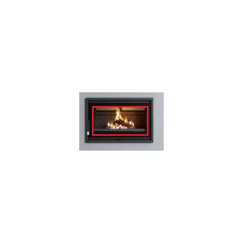 Vitre sérigraphiée - Poêle à bois FIREATIC WOOD - FM CALEFACCION