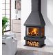 Cheminée à poser 3 vitres - PANADERO Canada 5.9 kW