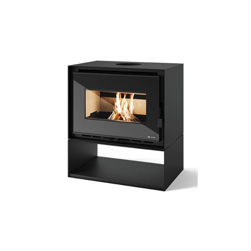 Poêle à bois ventilé - EVACALOR Brando 12.5 kW