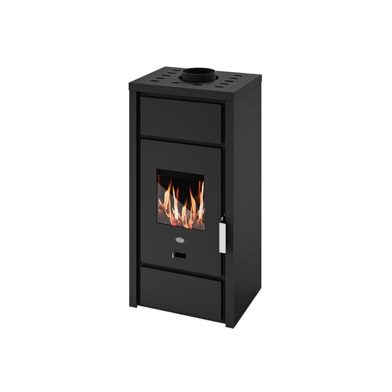 Poêle a bois ventilé - EVACALOR Ester Ventilata 6 kW