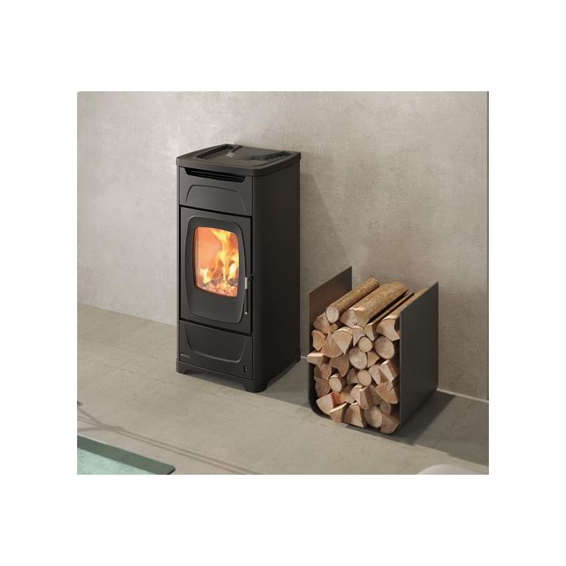 Poêle à bois automatique en fonte - LA NORDICA Larissa.16 9.3 kW