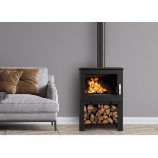 Poêle à bois étanche en fonte - SUPRA Adam Bûcher 7.3 kW