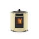 Poêle à granules d'angle ventilé - ORIGINE PHEBO Asia 12.7 kW