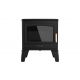 Poêle à bois raccordable en fonte - SUPRA Georges 6.7 kW