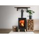 Poêle à bois étanche - SUPRA Jacco pieds bois 4.8 kW