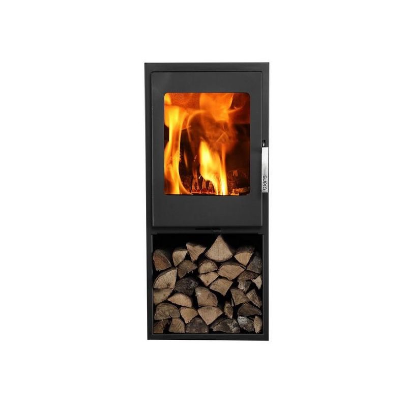 Poêle à bois étanche - SUPRA Jacco Bûcher 4.8 kW