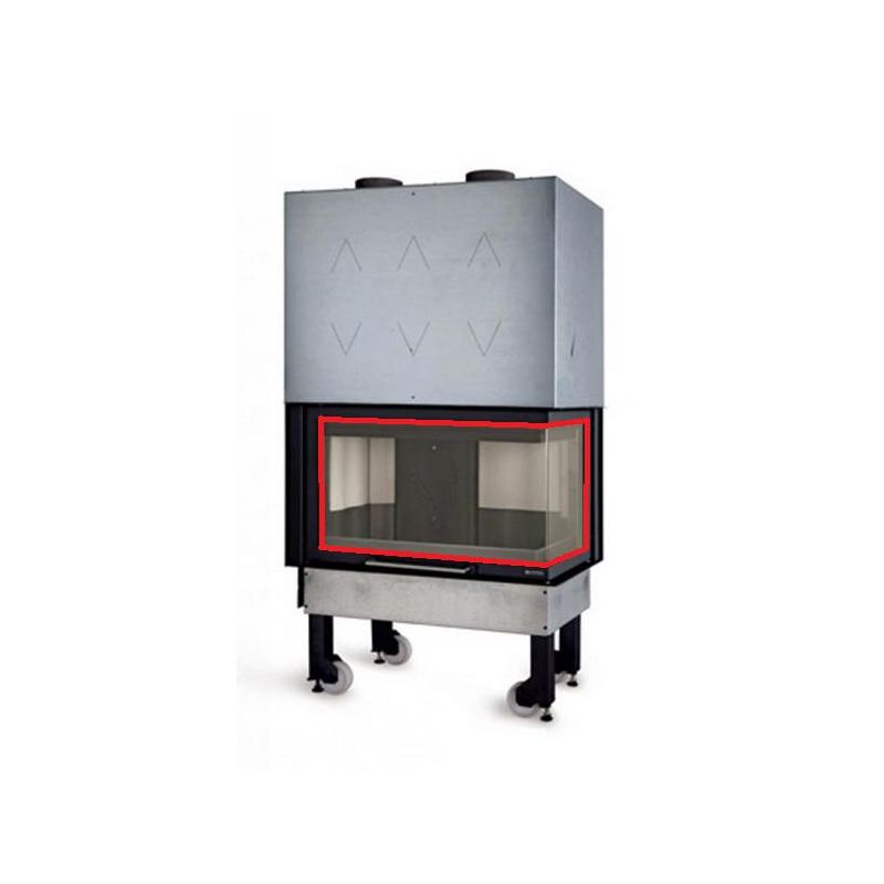 Vitrocéramique - Monoblocco 800 ANGELO DX - LA NORDICA