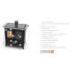 Cuisinière à bois en fonte - THERMOROSSI Klaretta Evo 8.2 kW