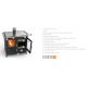 Cuisinière à bois en fonte - THERMOROSSI Margot Evo 12.1 kW