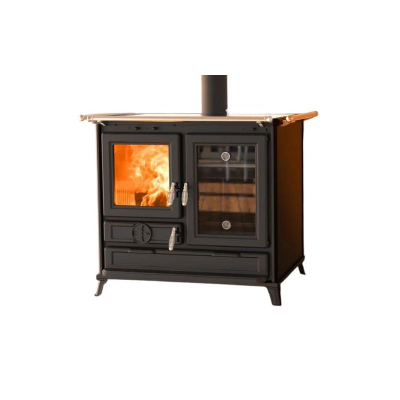 Cuisinière à bois en fonte - THERMOROSSI Margot Evo 12.1 kW