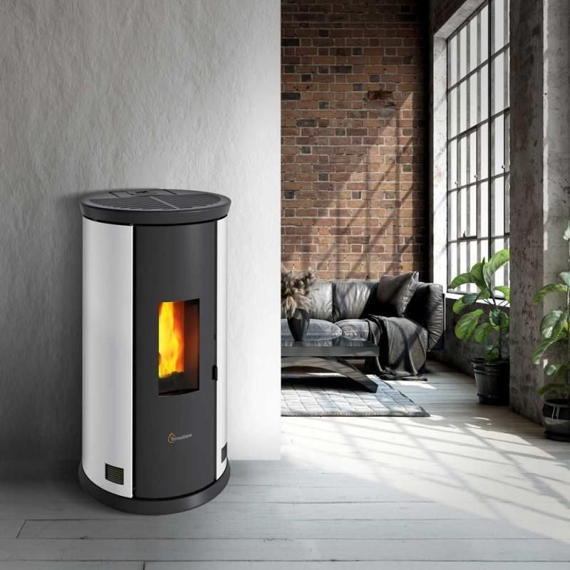 Poêle à granules ventilé étanche - TERMOVANA Fancy 12 PJ 11 kW
