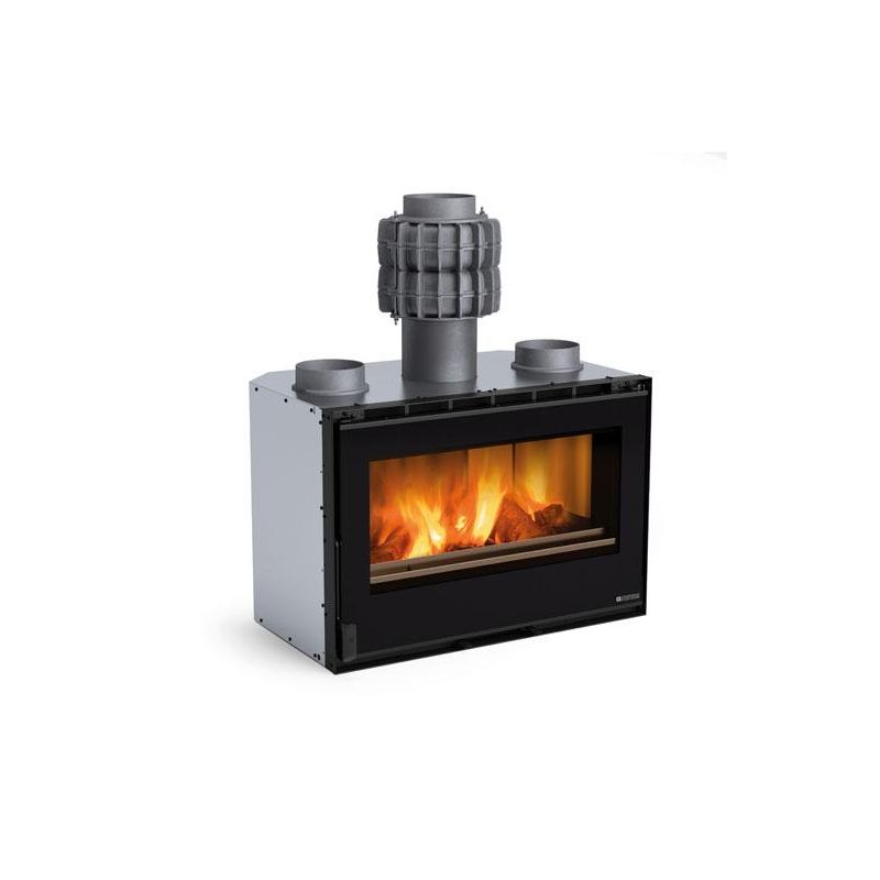 Insert à bois ventilé - LA NORDICA Inserto 80 PRS Crystal 8.3 kW