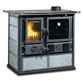Cuisinière à bois raccordable - LA NORDICA Rosa 5.0 Pierre 8.8 kW