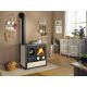 Cuisinière à bois raccordable - LA NORDICA Rosa Sinistra Reverse 8.2 kW