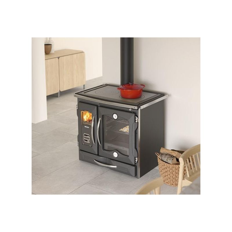 Cuisinière à bois - NORDICA Suprema 4.0 9 kW