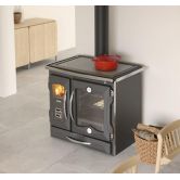 Cuisinière à bois en fonte - LA NORDICA Suprema.16 9 kW