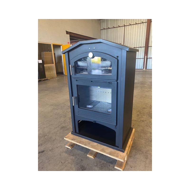 Modèle reconditionné : Poêle à bois avec four - FIREMATIC Detroit 9.5 kW