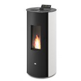 Poêle à granules rond étanche - EVA CALOR Manola 8 kW