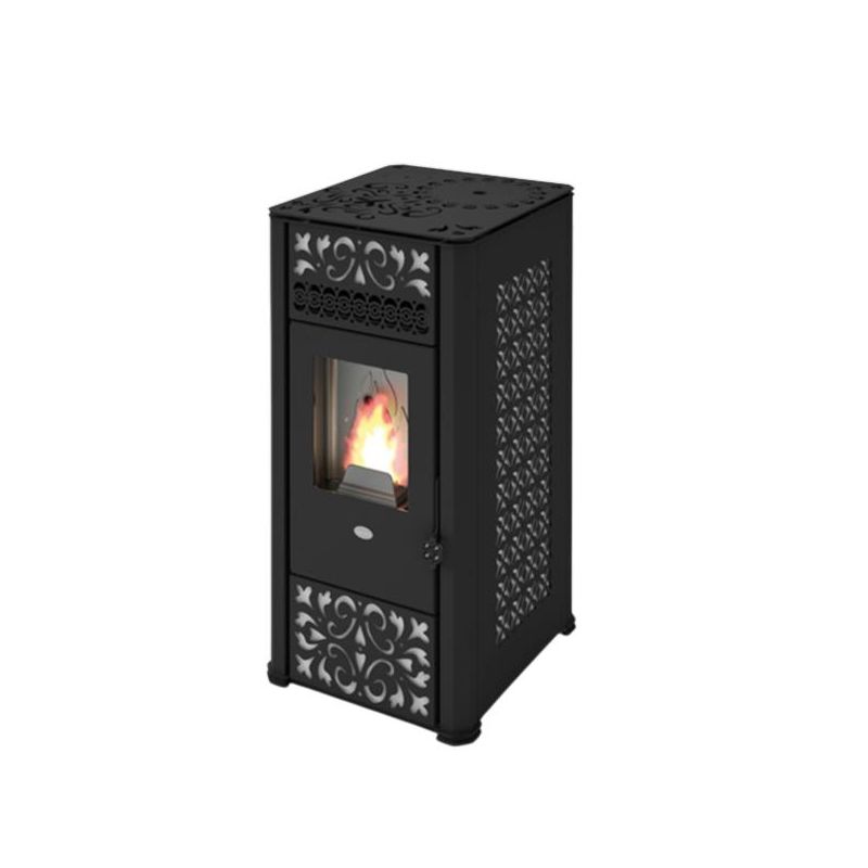 Poêle à granules ventilé - EVACALOR Lucilla 8 kW