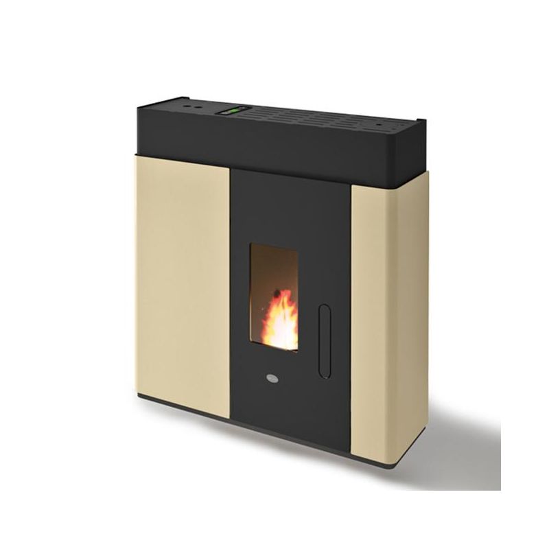 Poêle a granules hydraulique - EVACALOR Hydro Slim 14.5 kW